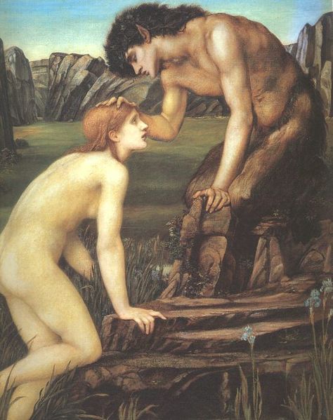 474px-Edward_Burne-Jones_Pan_and_Psyche
